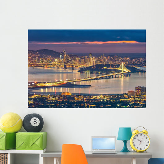 San Francisco Skyline Wall Decal