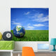 Landscape with Globe Wall Decal