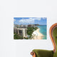 Looking out across Waikiki Wall Decal