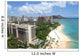 Looking out across Waikiki Wall Decal