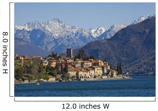 Rezzonico Lake Como Wall Decal