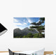 Tree Top Mountain Wall Decal