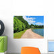 Park with Lake Wall Decal
