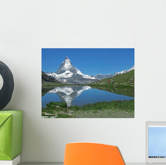 Matterhorn Wall Decal Design 1