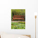 Garden Bench Wall Decal