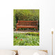 Garden Bench Wall Decal