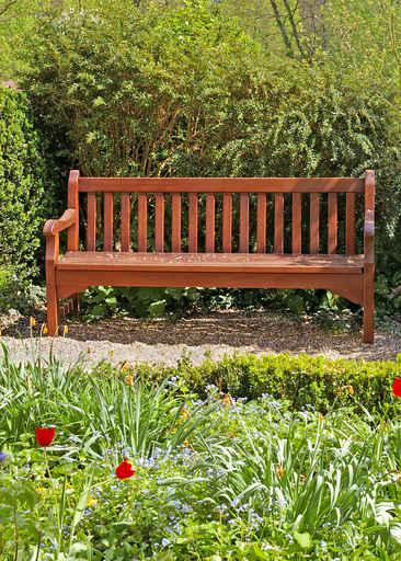 Garden Bench Wall Decal