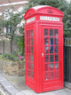 London Phone Booth Wall Decal