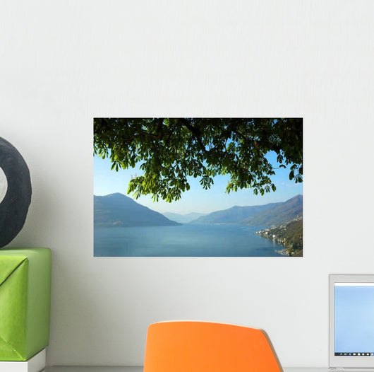 Lake Maggiore Wall Decal Design 2
