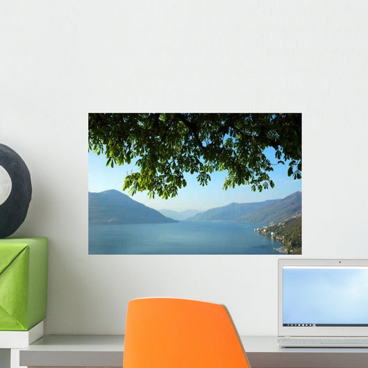 Lake Maggiore Wall Decal Design 2