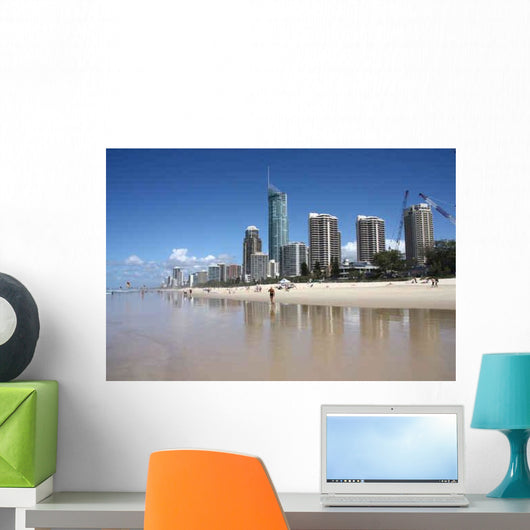 Gold Coast Wall Decal Design 1