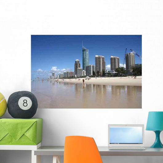 Gold Coast Wall Decal Design 1