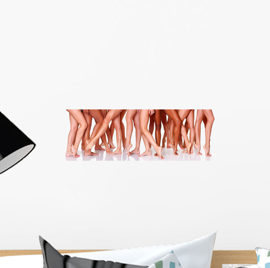 Lovely Female Legs Wall Decal