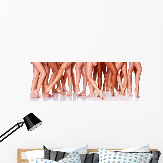 Lovely Female Legs Wall Decal