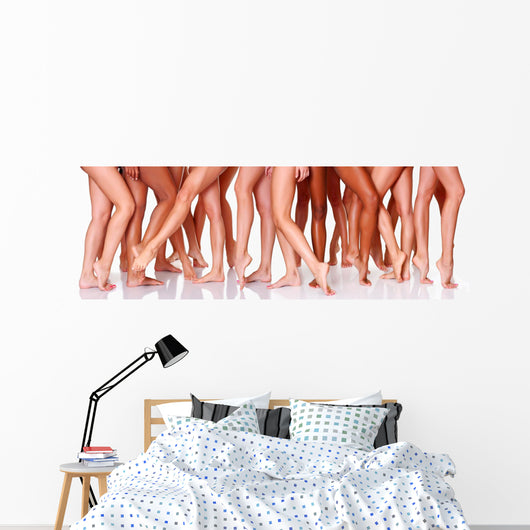 Lovely Female Legs Wall Decal