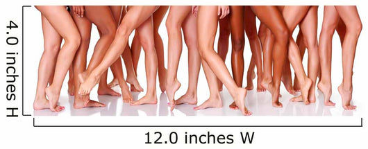 Lovely Female Legs Wall Decal