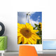 Sunflower Energy Pinwheel Renewable Wall Decal