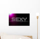Sexy Diamonds Wall Decal
