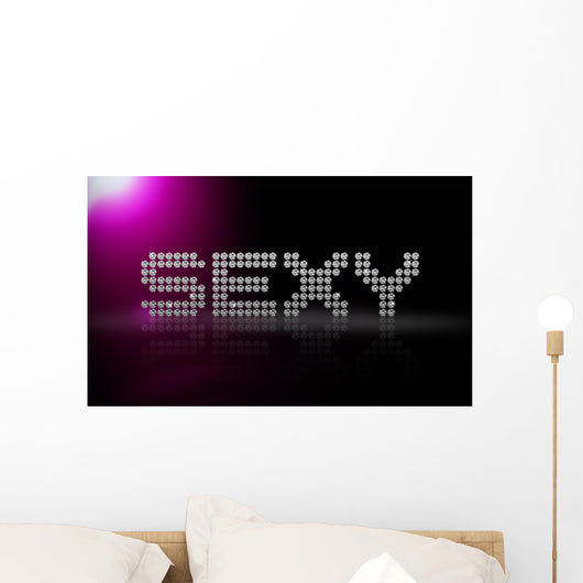 Sexy Diamonds Wall Decal