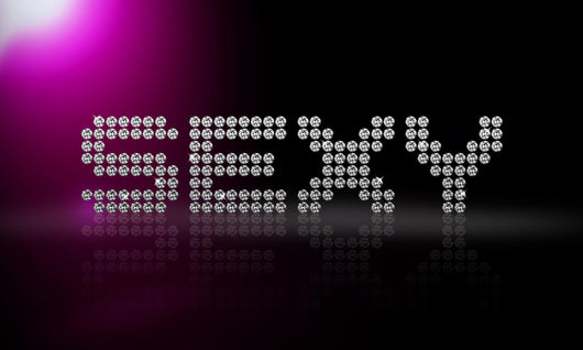 Sexy Diamonds Wall Decal