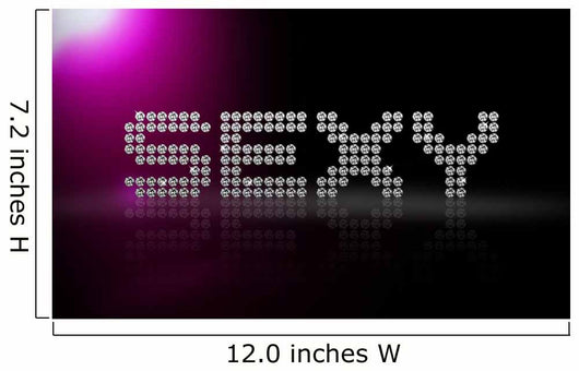 Sexy Diamonds Wall Decal