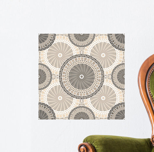 Spanish Mosaic Pattern Barcelona Wall Decal