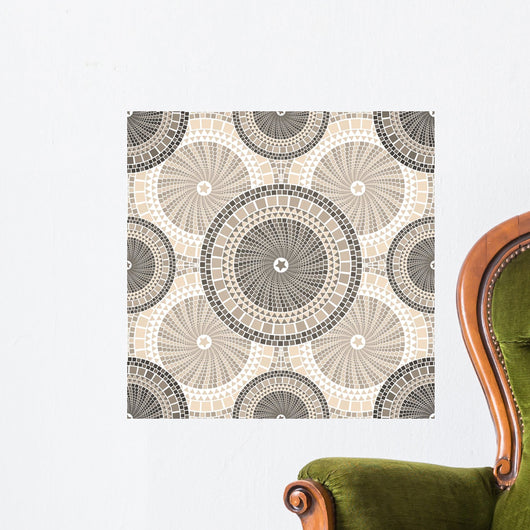 Spanish Mosaic Pattern Barcelona Wall Decal