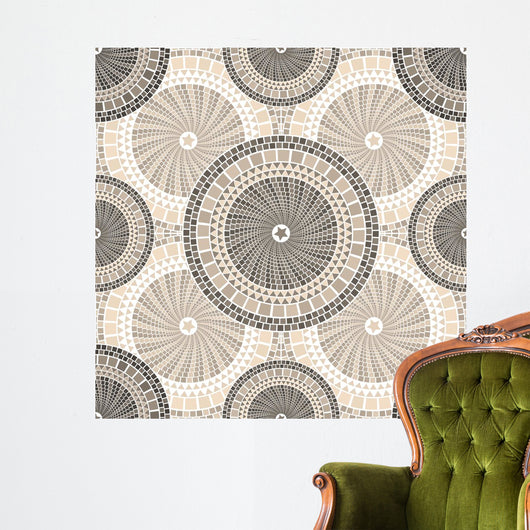 Spanish Mosaic Pattern Barcelona Wall Decal