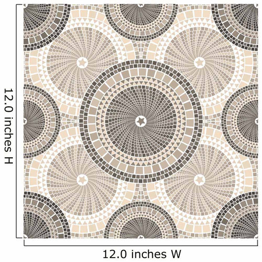 Spanish Mosaic Pattern Barcelona Wall Decal