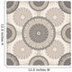 Spanish Mosaic Pattern Barcelona Wall Decal
