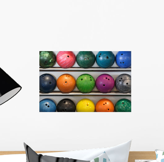 Bowling Balls Wall Decal
