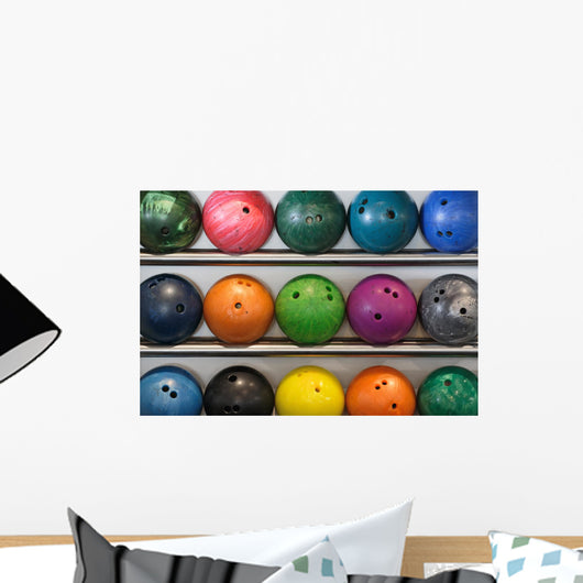 Bowling Balls Wall Decal