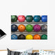 Bowling Balls Wall Decal