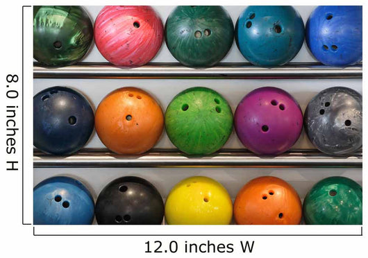 Bowling Balls Wall Decal