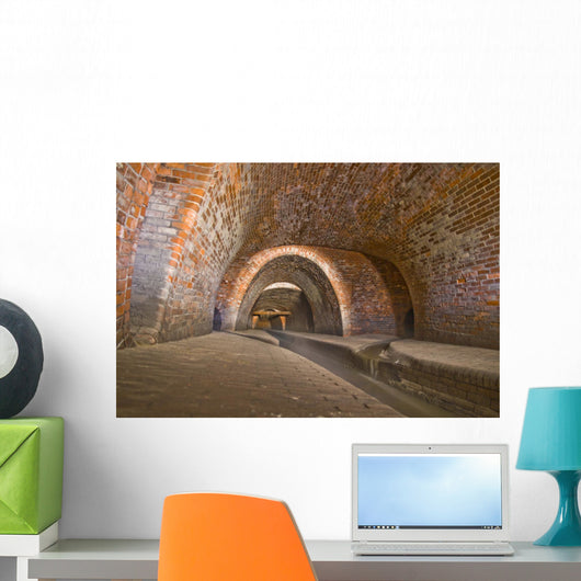 Underground River City Sewage Wall Decal