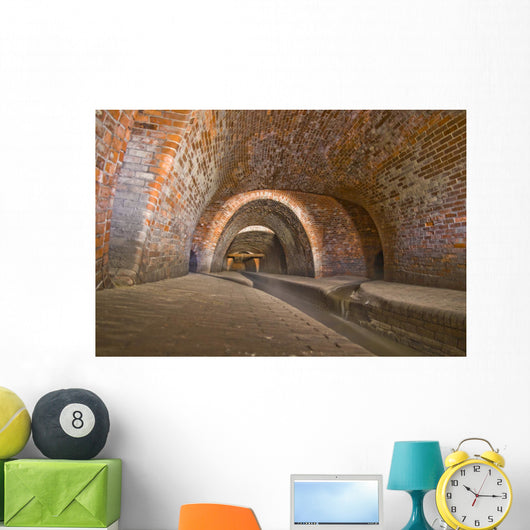 Underground River City Sewage Wall Decal