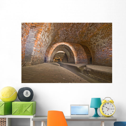 Underground River City Sewage Wall Decal