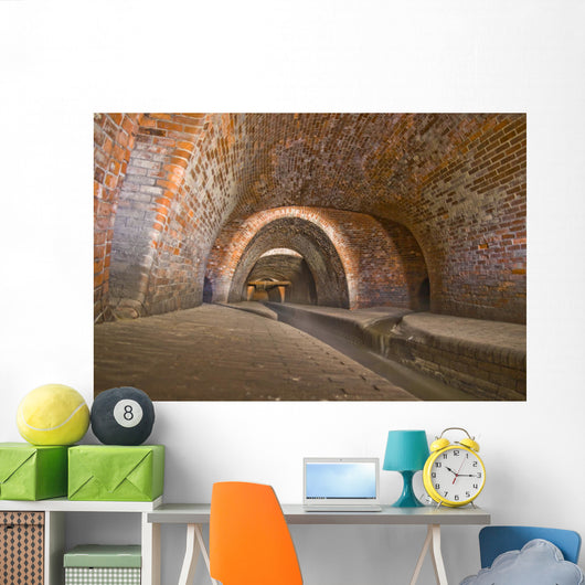 Underground River City Sewage Wall Decal