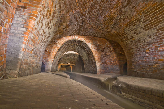Underground River City Sewage Wall Decal