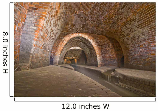 Underground River City Sewage Wall Decal