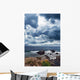 Rocky Beach Stormy Day Wall Decal
