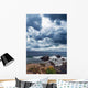 Rocky Beach Stormy Day Wall Decal