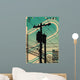 Funky Graphic Featuring Telephone Wall Decal