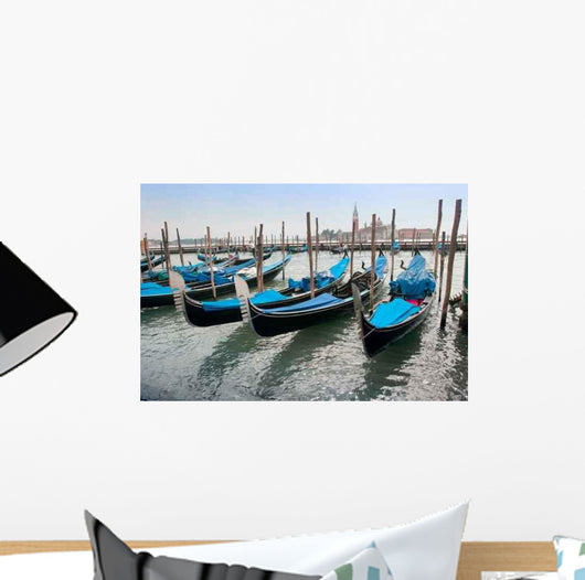 Gondolas Venice Wall Decal Design 2