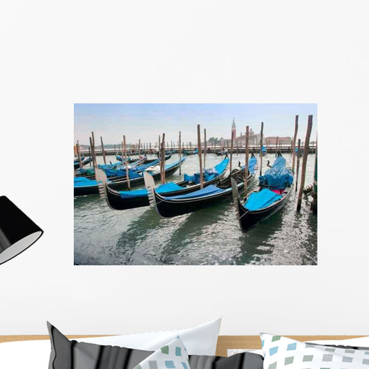 Gondolas Venice Wall Decal Design 2