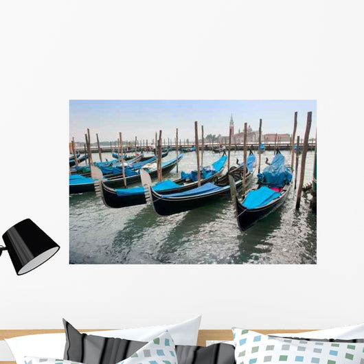 Gondolas Venice Wall Decal Design 2