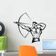 Stylized Archer Wall Decal