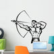 Stylized Archer Wall Decal