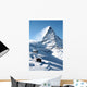Matterhorn Winter Wall Decal