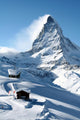 Matterhorn Winter Wall Decal